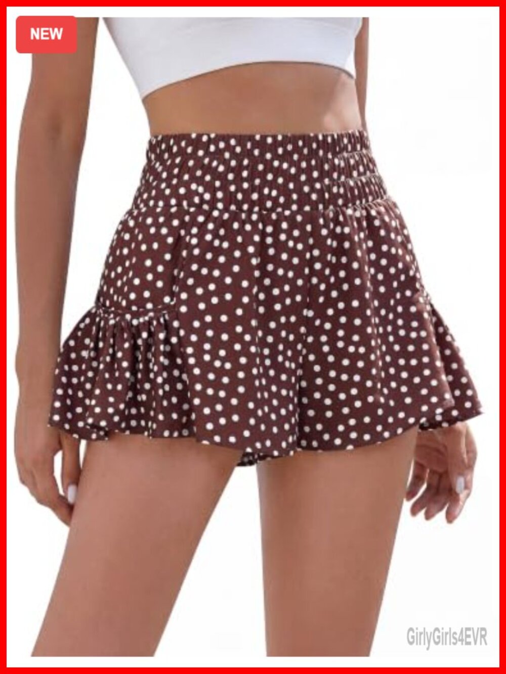 Womens Athletic Running Shorts 2.5" High Waisted Ruffle Quick Dry Gym
